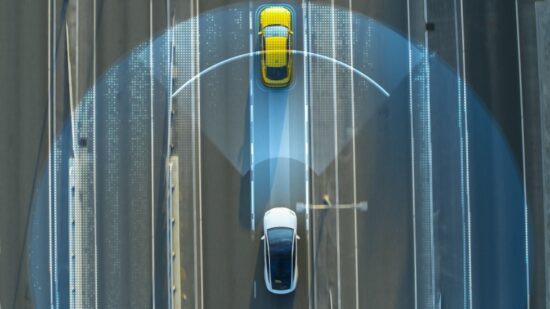 Autonomous Self Driving car-Shutterstock_2213586577